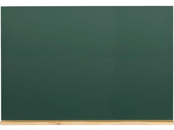 馬印 木製黒板（壁掛） 粉受けクリア塗装 600×900mm