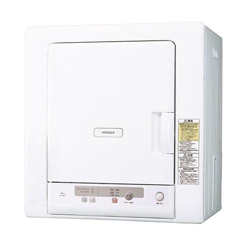 日立 HITACHI DE-N40HX-W（ピュアホワイト） 衣類乾燥機 低温乾燥コース搭載 容量4kg
