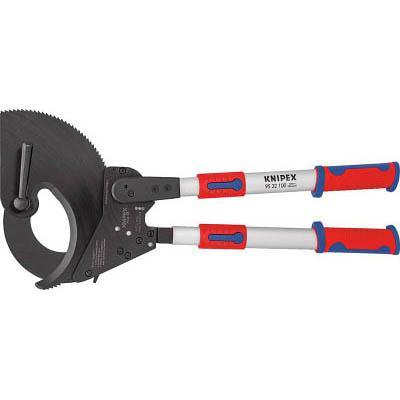クニペックス KNIPEX 9532-100 9532-100 ラチェット式ケーブルカッター 650mm