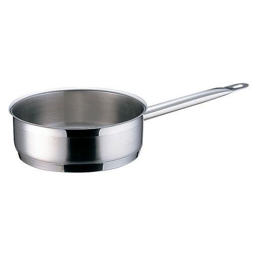 遠藤商事 TKG PRO プロ IH対応 片手浅型鍋 蓋無 24cm AKT9024