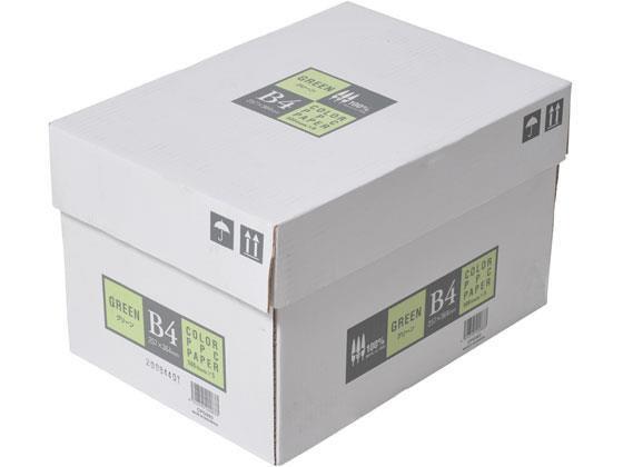 APP カラーコピー用紙 グリーン B4 500枚×5冊