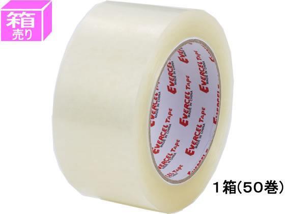 セキスイ エバーセルOPPテープ 90μ 50mm×50m 透明 50巻