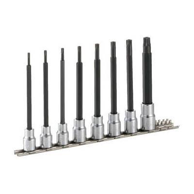 TONE トネ HTX308HL ロングトルクスソケットセット（いじり防止タイプ・ホルダー付）