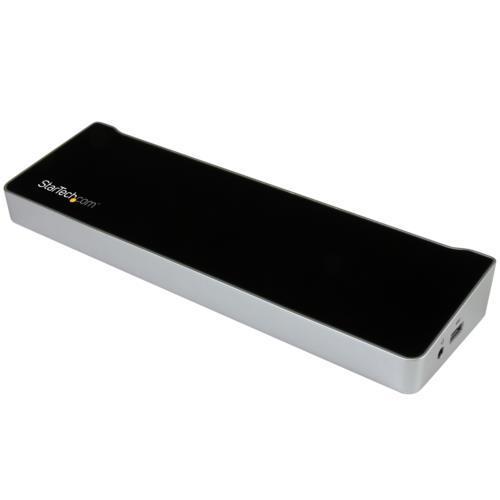 StarTech スターテック USB3DOCKH2DP ノートパソコンドッキングステーション 4K/モニター3台対応