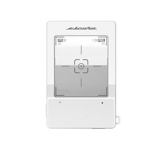 Escura エスクーラ SN25WH InstantSnap デジタルカメラ 素通しのファインダーで世界を切り取る 新感覚のデジタルカメラ