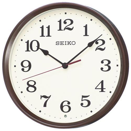セイコー SEIKO KX223B（茶メタリック） 電波掛け時計