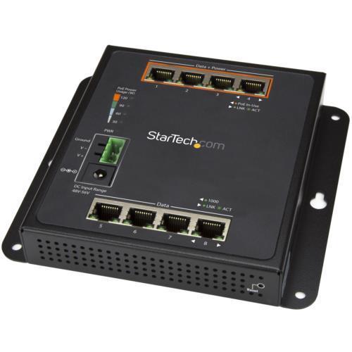 StarTech スターテック IES81GPOEW 8ポート（4ポートPoE＋対応） GbE対応マネージスイッチ 30,946円