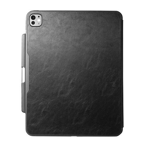 サンワサプライ PDA-IPAD2014BK（ブラック） iPad Pro 13インチ（M4/2024） 用タッチペン収納ポケット付きケース