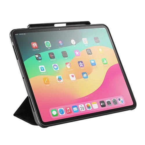 サンワサプライ PDA-IPAD2014BK（ブラック） iPad Pro 13インチ（M4/2024） 用タッチペン収納ポケット付きケース