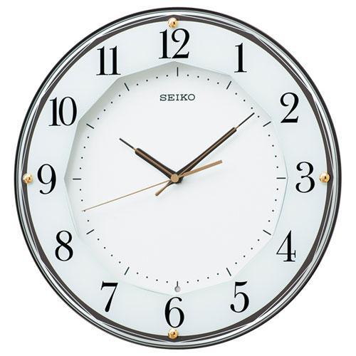 セイコー SEIKO KX213B（茶メタリック） 電波掛け時計