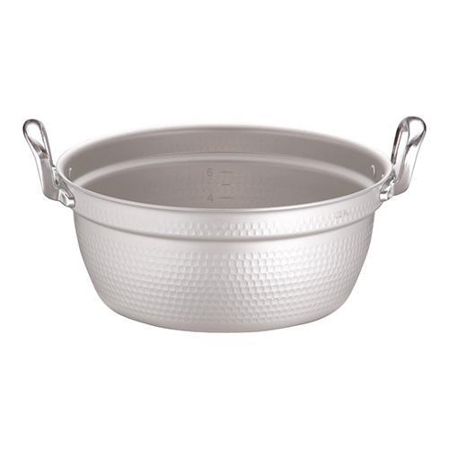 北陸アルミニウム HP16-RM337 マイスター アルミ極厚円付鍋（目盛付） 33cm