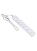 ナカバヤシ TAP-048-20W（ホワイト） 安全機能満載スイッチ付OAタップ/6個口/2m