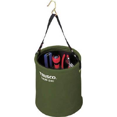 トラスコ中山 TADB-270-OD アタッチメント付電工バケツΦ270X300 OD色