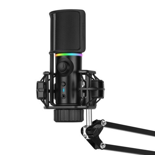 Streamplify ストリームプリファイ MIC-48-RGB-MA-BK ストリームプリファイ MIC AR コンデンサーマイク
