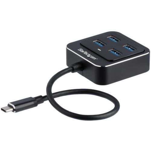 StarTech スターテック HB31C4AB（ブラック） USB-Cハブ 4x USB 3.1 Gen 2