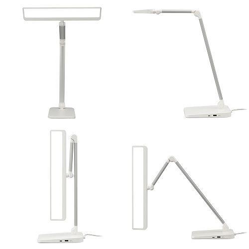 オーム電機 OHM ODS-LDR3KW LEDデスクライト JIS規格 AA形準拠 約1200ルーメンRa93 06-2159