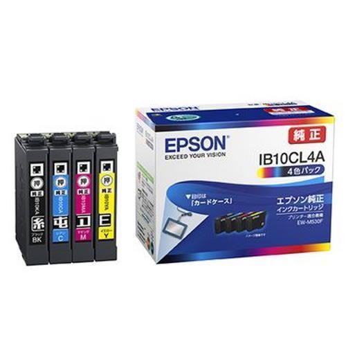 エプソン EPSON IB10CL4A 純正 インクカートリッジ 4色パック