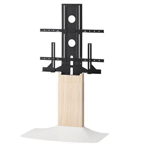 朝日木材加工 WS-F820-NW（ナチュラル木目＆ホワイト） 壁寄せテレビスタンド 21,600円