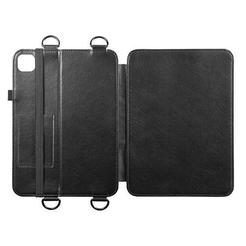 サンワサプライ PDA-IPAD1712BK2 iPad Pro 11インチ（M4/2024） 用スタンド・ベルト付きケース