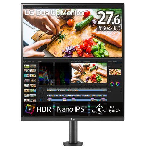 LGエレクトロニクス LG 28MQ780-B DualUp Monitor 27.6型 デュアルWQHDディスプレイ アームスタンド式