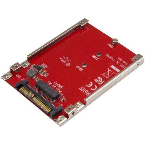 StarTech スターテック U2M2E125 M.2ドライブ-U.2（SFF-8639） アダプタ 5,472円