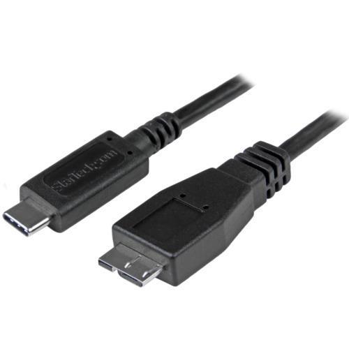 StarTech スターテック USB31CUB50CM（ブラック） USB-C-Micro B 変換ケーブル 0.5m
