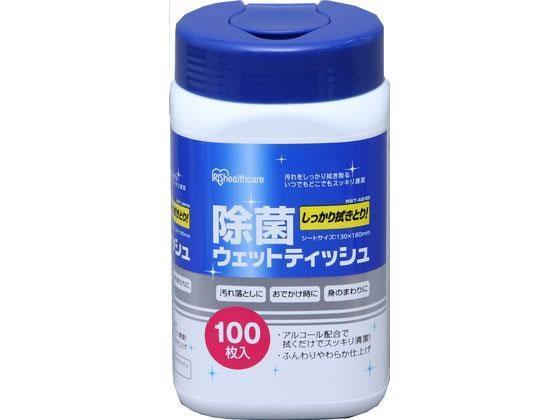 アイリスオーヤマ Iris Ohyama 除菌ウェットティッシュ アルコールタイプ 100枚