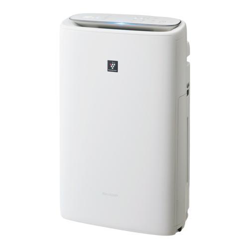 シャープ SHARP KI-SS50-W ホワイト系 加湿空気清浄機プラズマクラスター25000 空清23畳/加湿10畳