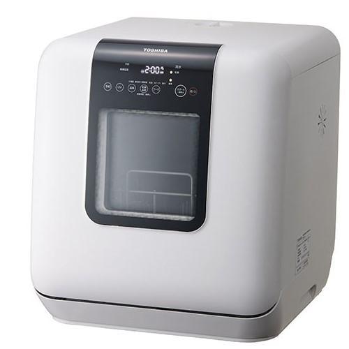 東芝 TOSHIBA DWS-33A-W（ホワイト） 卓上型食器洗い乾燥機 3人用 タンク式 工事不要