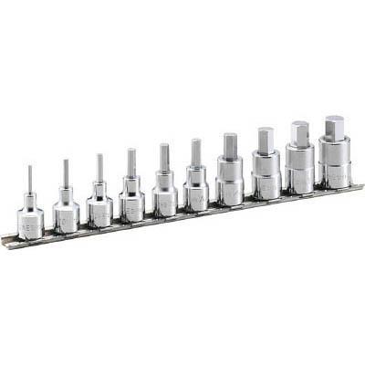 TONE トネ HHB310 ヘキサゴンソケットセット（インチホルダー付） 10pcs