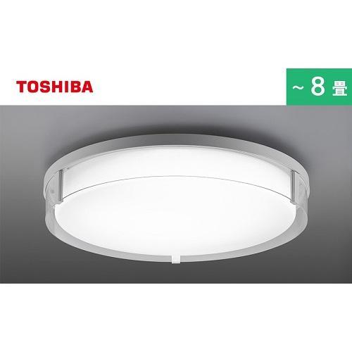 東芝 TOSHIBA NLEH08022A-LC LEDシーリングライト サイド導光板 調光・調色 ～8畳 リモコン付