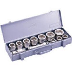 TONE トネ NV6102 インパクト用ソケットセット（メタルトレー付） 12pcs