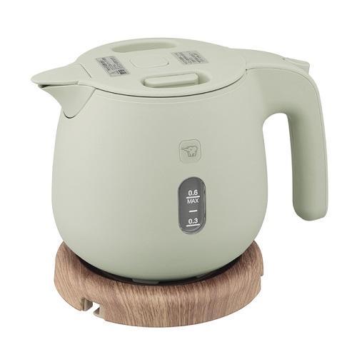 象印 ZOJIRUSHI CK-SA06-GZ（ダスティグリーン） 電気ケトル 0.6L