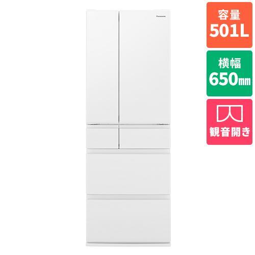 NR-F509EX-Wハーモニーホワイト5ドア冷蔵庫観音開501L幅650mm