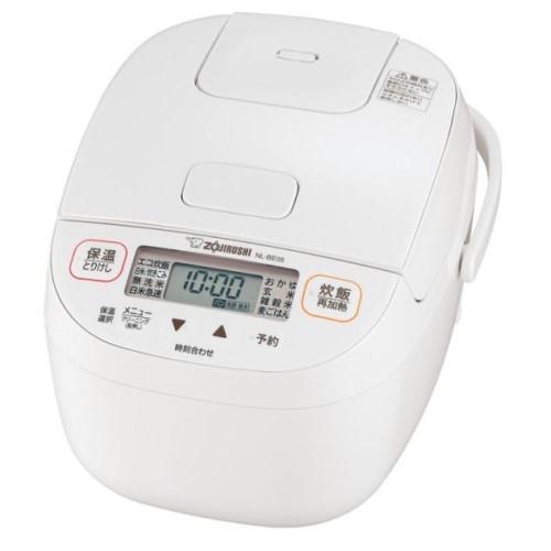 象印 ZOJIRUSHI NL-BE05-WZ（ソフトホワイト） 炊飯ジャー 3合