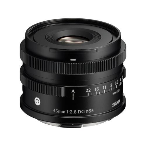 シグマ SIGMA 45mm F2.8 DG ブラック Contemporary ライカLマウント 単焦点レンズ