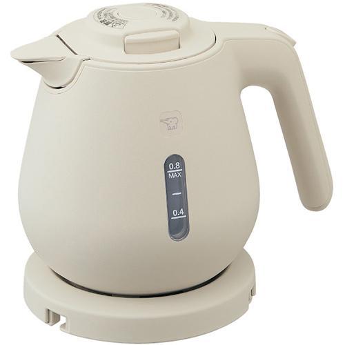 象印 ZOJIRUSHI CK-DB08-CA（ベージュ） 電気ケトル 容量0.8L 1300W