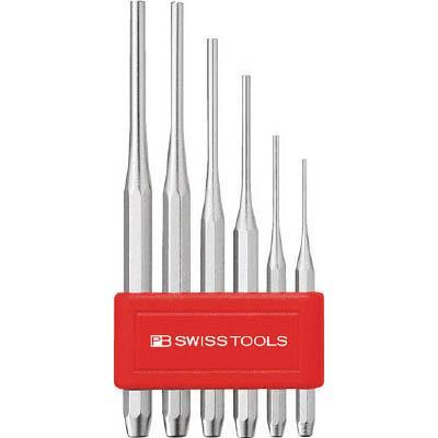 PBスイスツールズ 750BCN PB スイスツールズ 750BCN 平行ピンポンチ（八角胴） セット ホルダー付