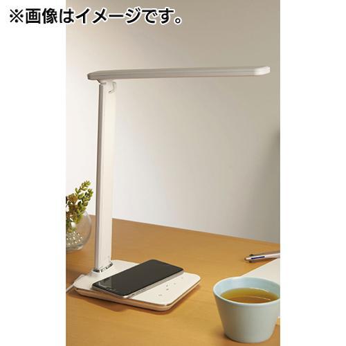 オリンピア照明 オリンピア GST006QW（ホワイト） ワイヤレスチャージャー機能付きLEDデスクスタンドライト