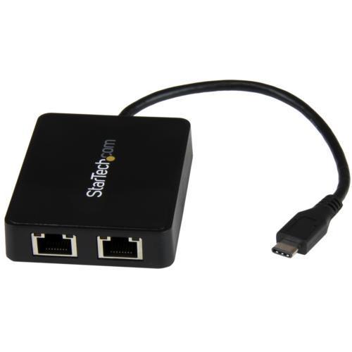 StarTech スターテック US1GC301AU2R 2ポートギガビット有線LAN変換アダプタ USB Type-C接続 9,698円