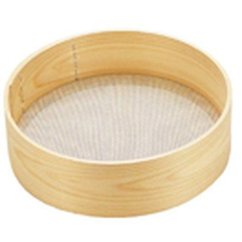 遠藤商事 木枠粉フルイ 中目（24メッシュ） 9寸