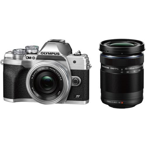 オリンパス OLYMPUS OM-D E-M10 Mark IV EZダブルズームキット（シルバー） 67,539円