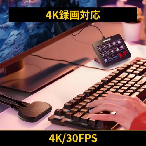 Streamplify ストリームプリファイ CAPTURE-4K30-BK ストリームプリファイ CAPTURE 4K キャプチャボード