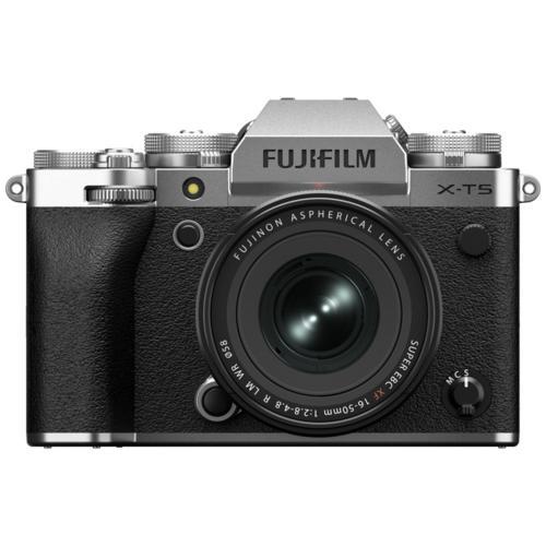 富士フイルム FUJIFILM X-T5S（シルバー） XF16-50mmF2.8-4.8 R LM WRレンズキット ミラーレス一眼カメラ 日英2か国語モデル X-T5LK1650SJP