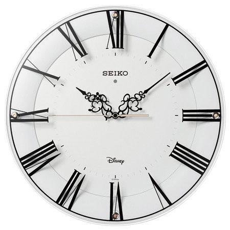 セイコー SEIKO FS 506W（白塗装） ミッキー＆ミニー 電波掛け時計 13,376円