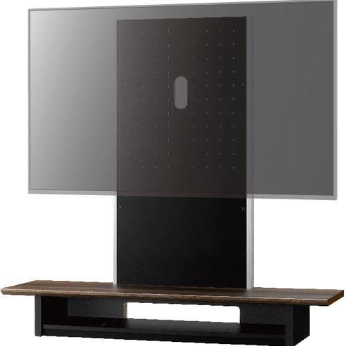 朝日木材加工 AS-WG1200-DB（ダークブラウン） 壁寄せラック 40～65V型 25,590円