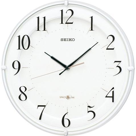 セイコー SEIKO GP216W（白パール） 衛星電波掛け時計