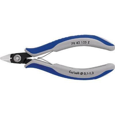 クニペックス KNIPEX 7942-125Z 精密エレクトロニッパー 125mm