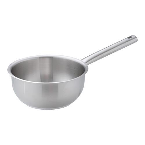 遠藤商事 インダクション18-8ソテーパン（蓋無） 18cm