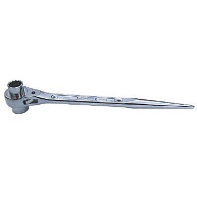 トップ工業 RM-17X21SV 総磨きシルバーメッキラチェットレンチ 17X21mm